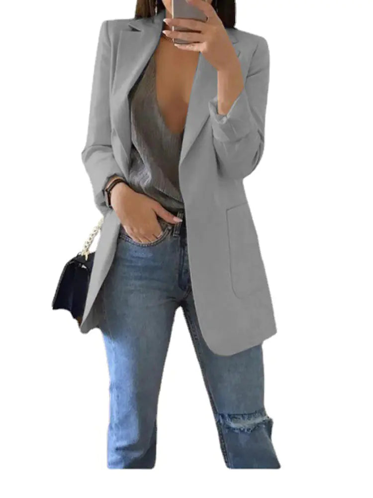Slim Fit Comfortable Women's Work Suit Jacket