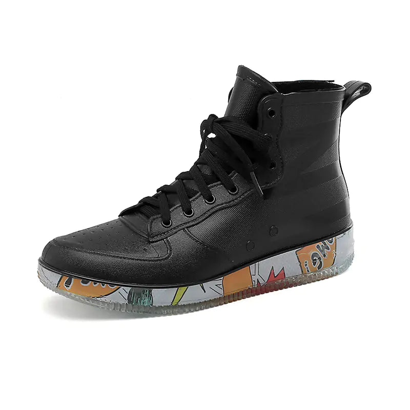 Women's Waterproof Casual Rain Boots for Work and Sports