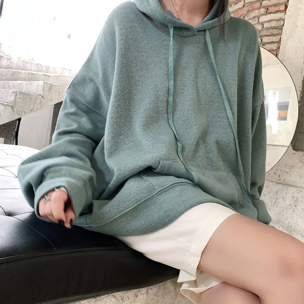 Hollow Out Women's Hoodie