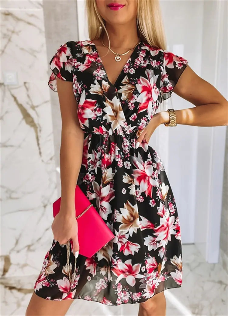 European and American Fashion Print Women's Apparel