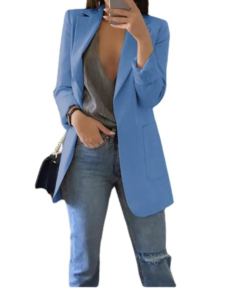 Slim Fit Comfortable Women's Work Suit Jacket
