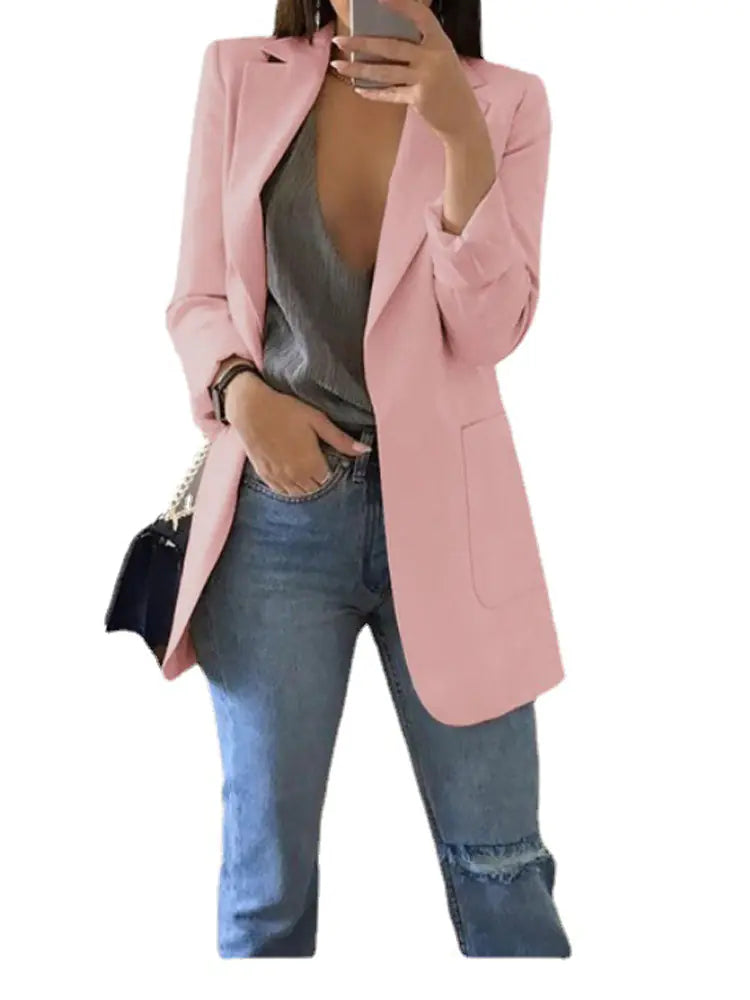 Slim Fit Comfortable Women's Work Suit Jacket