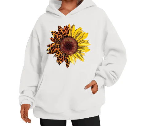 Women's Sunflower Butterfly Sweater Apparel