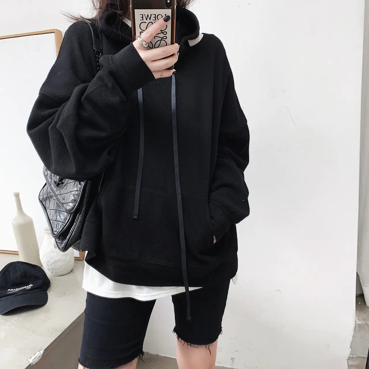 Hollow Out Women's Hoodie