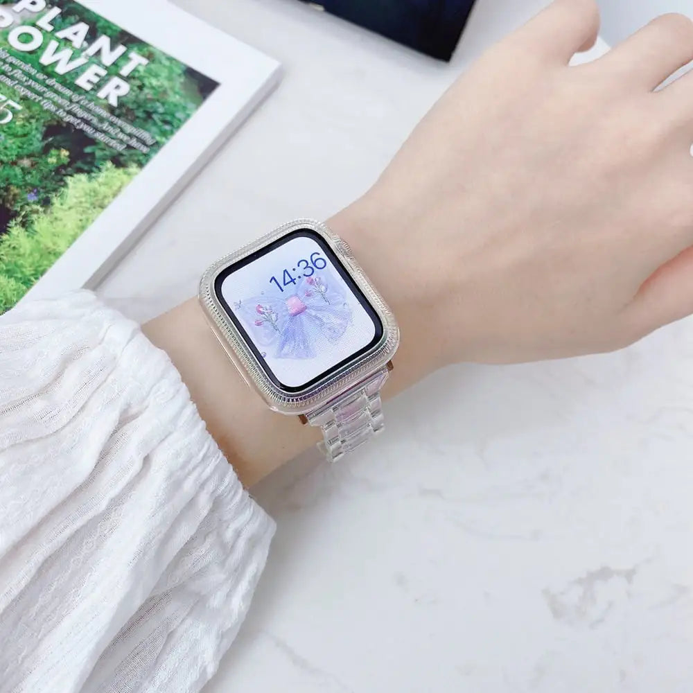 Mermaid Ji Transparent Glacier Colorful Women's Apparel