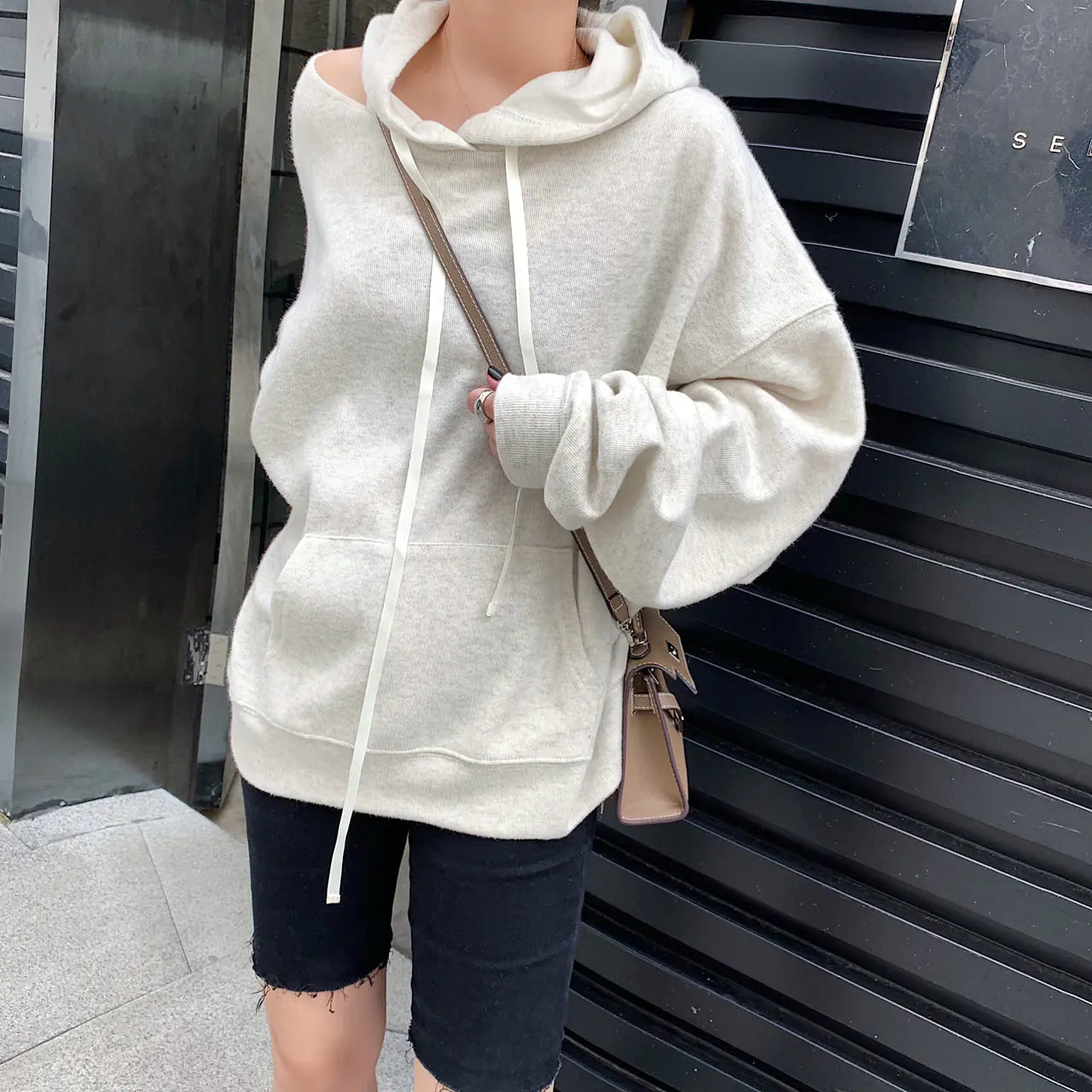 Hollow Out Women's Hoodie